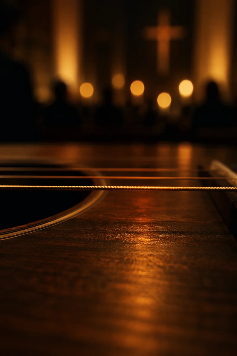 Acoustic Guitar Strings in Quiet Worship