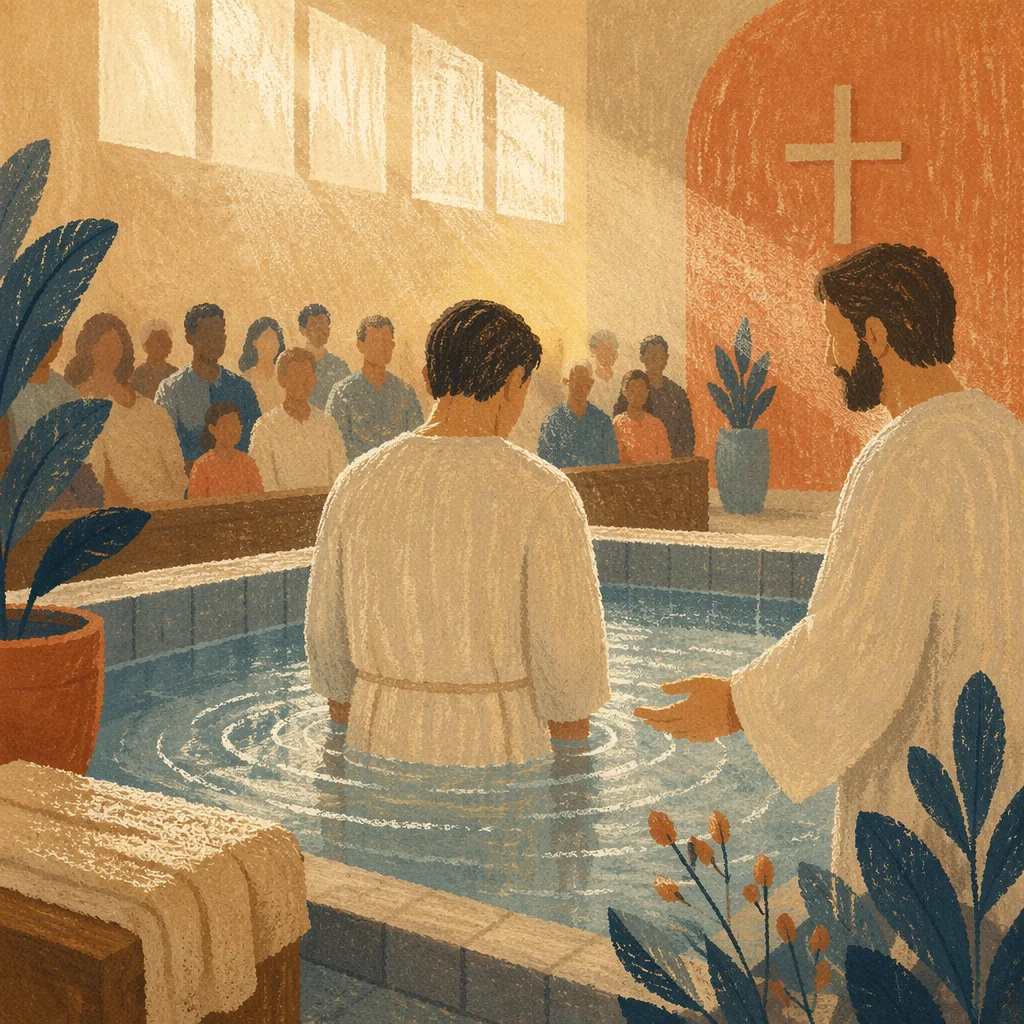 Reverent Adult Baptism in Modern Church