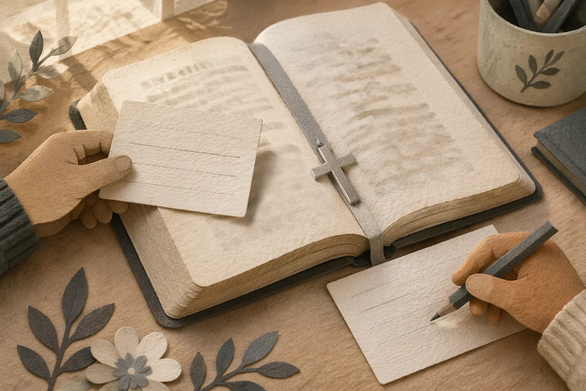 Kids Bible Verse Memorization Activity Close-Up