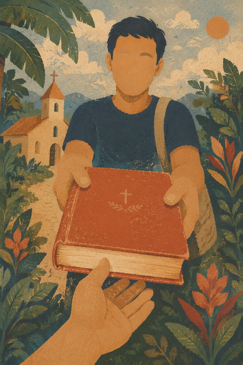 Bible Distribution in Tropical Mission Field