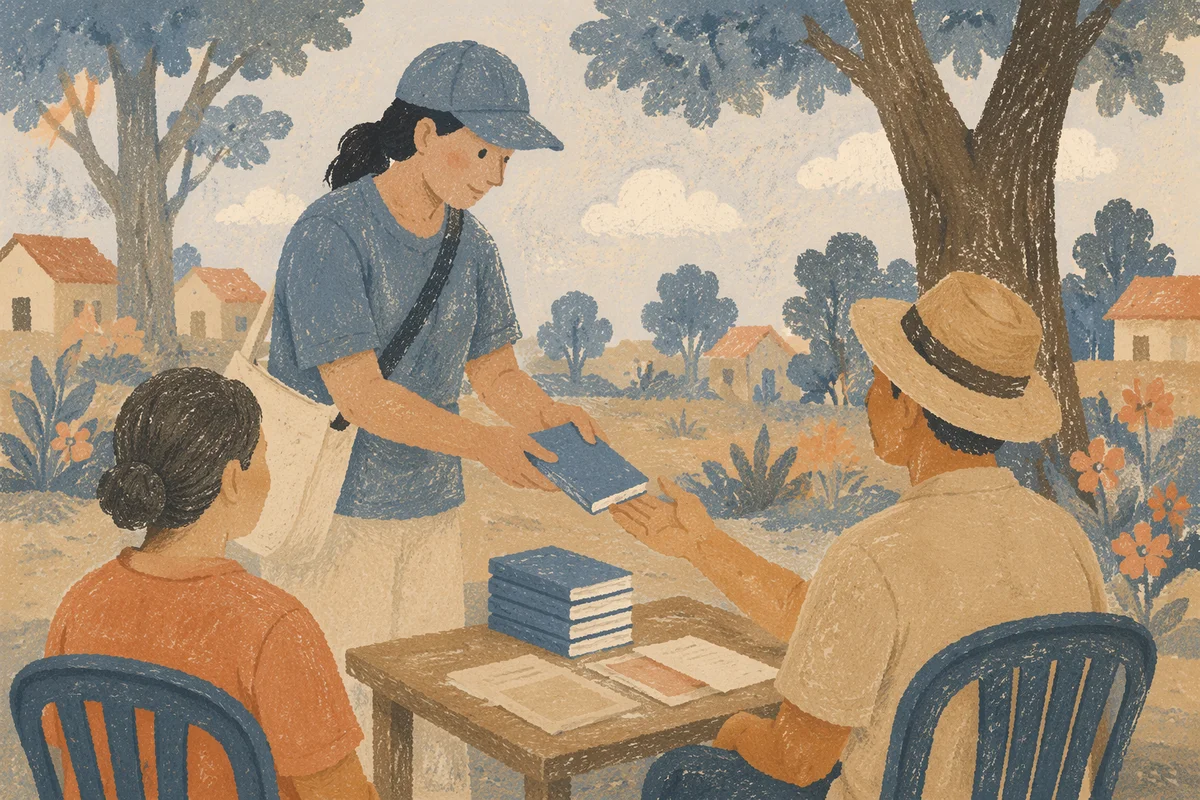 Quiet Village Bible Distribution Ministry Moment