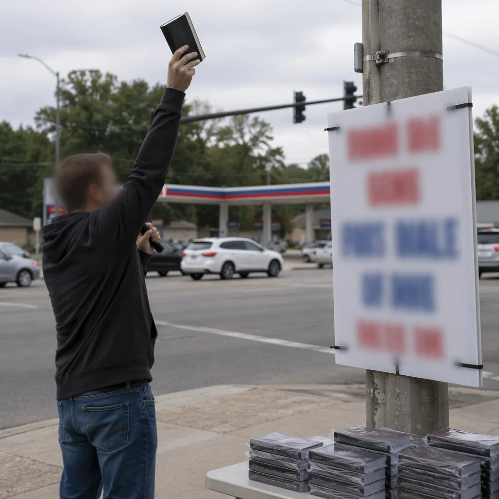 Roadside Bible Distribution Outreach Mission