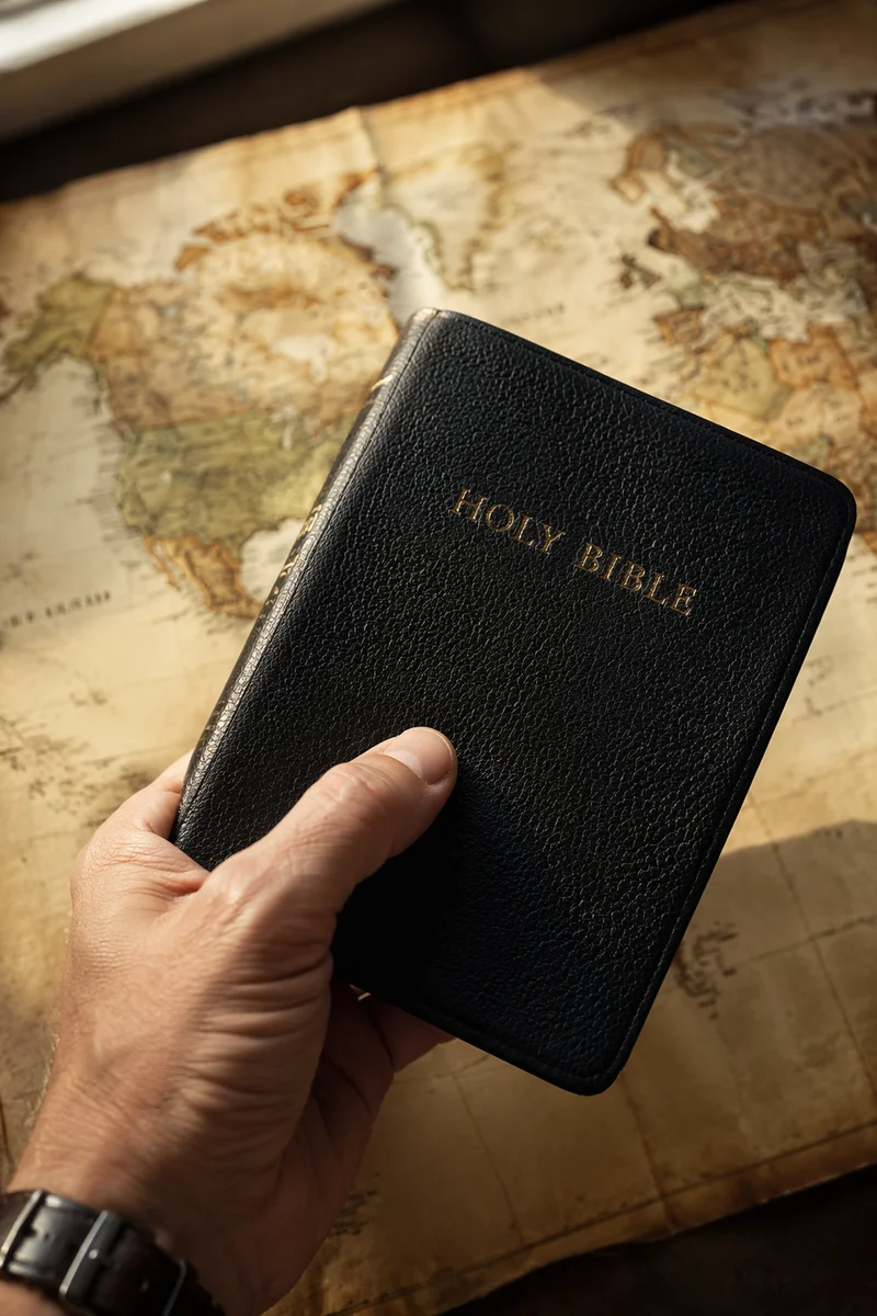 Bible Distribution Over Global Mission Map