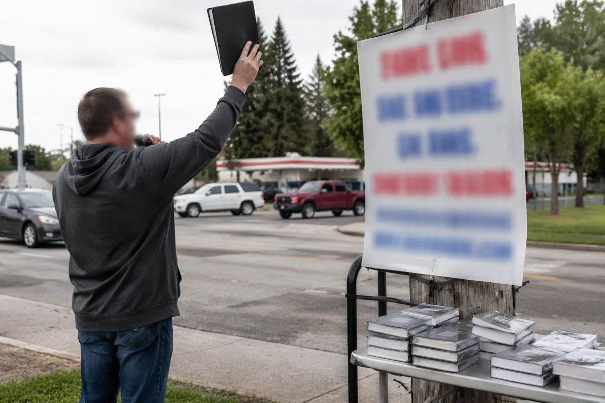 Roadside Bible Distribution Outreach Mission