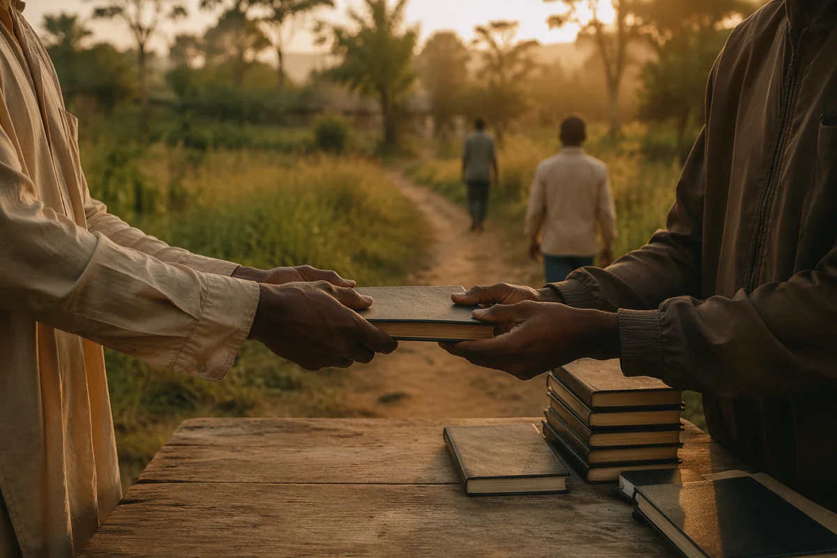 Rural Bible Distribution Outreach in Golden Light