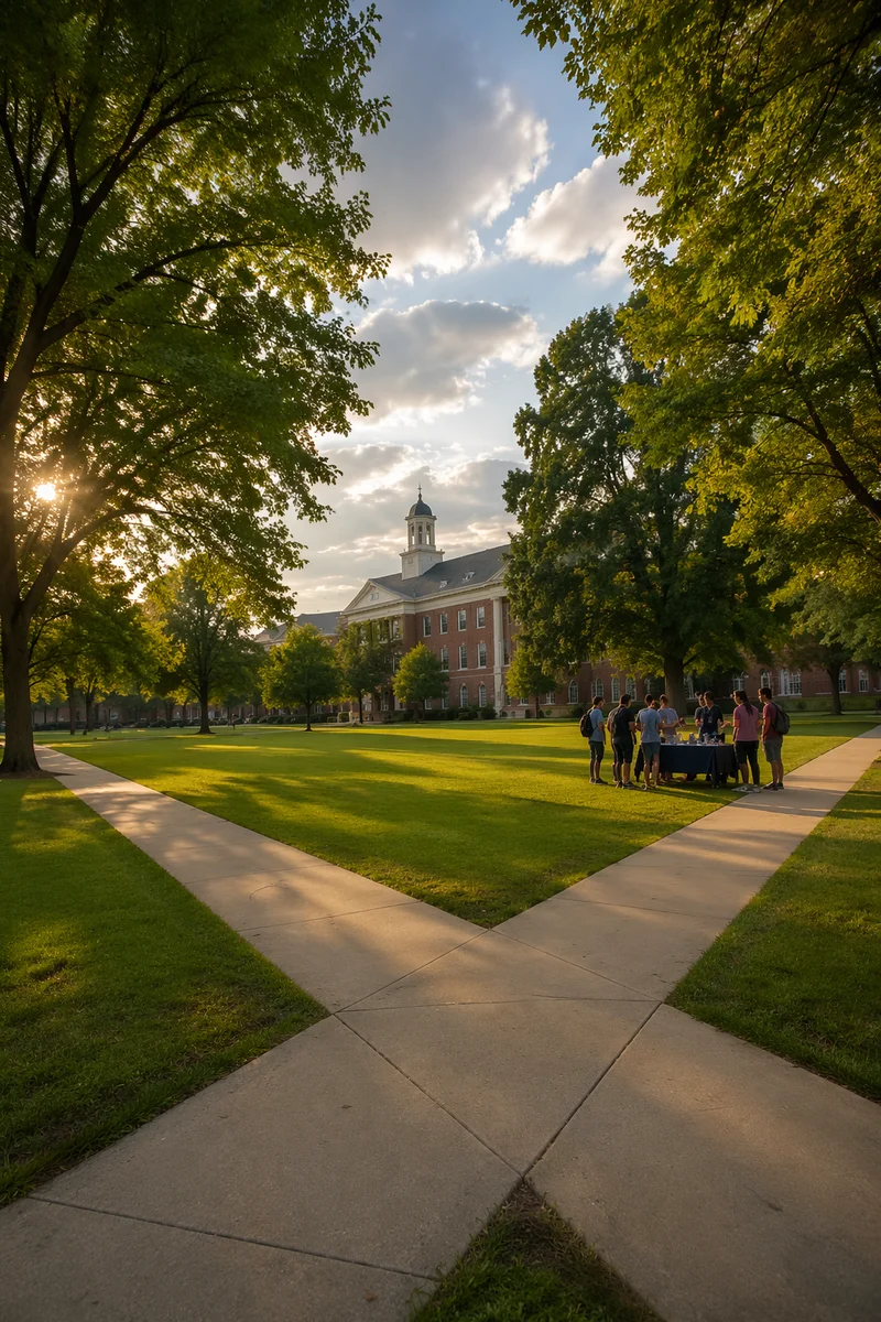 Welcoming Campus Evangelism on University Quad