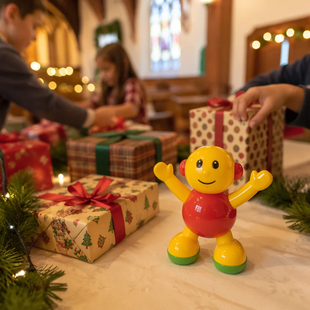 Christmas Toy Drive Gifts at Church