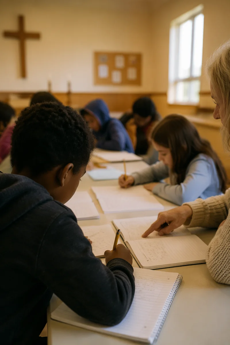 Church After-School Homework Support for Children