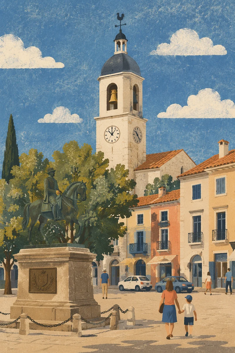 White Church Bell Tower Under Blue Sky