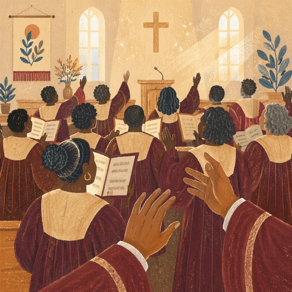 Joyful Gospel Choir in Morning Light