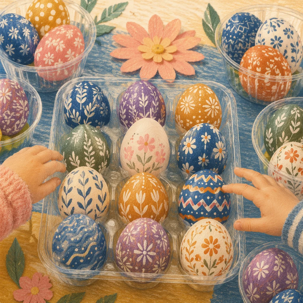 Church Easter Egg Hunt Outreach Display