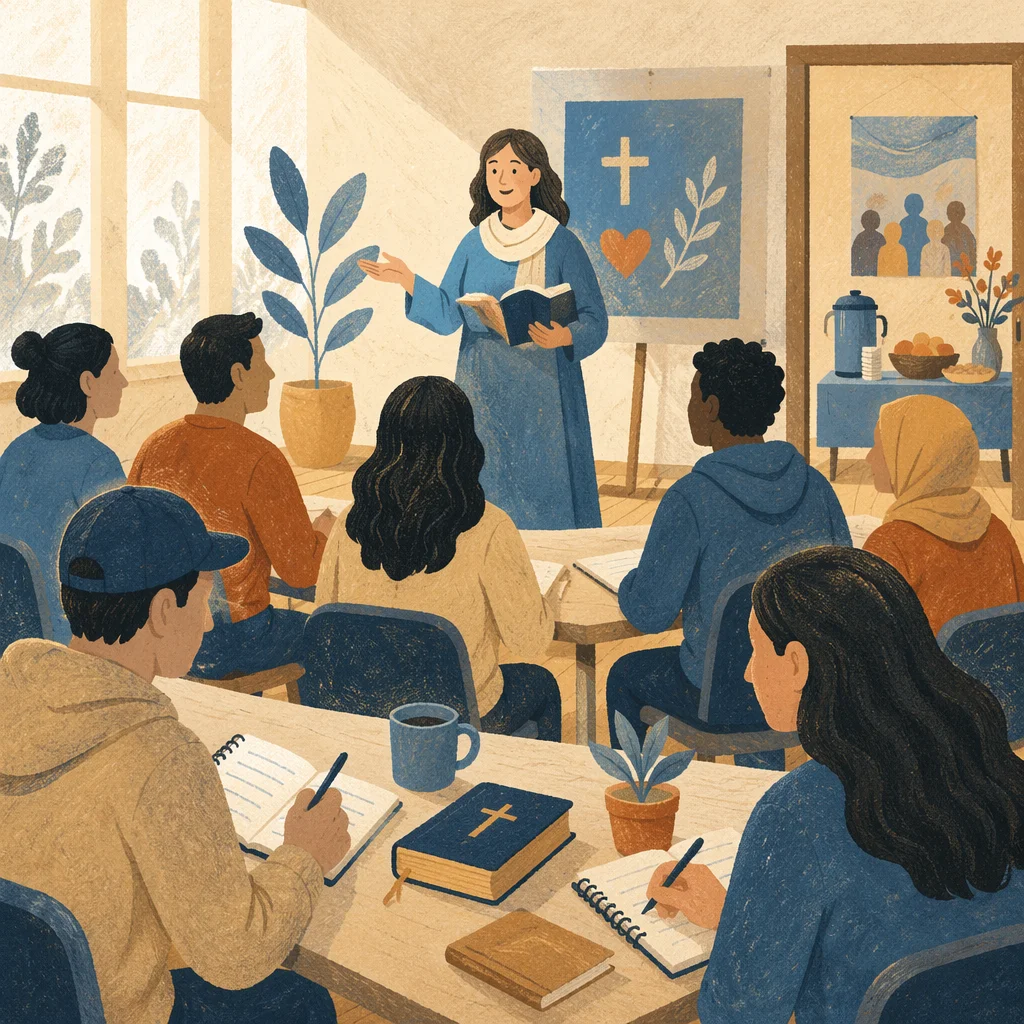 Welcoming Church ESL Class for Newcomers