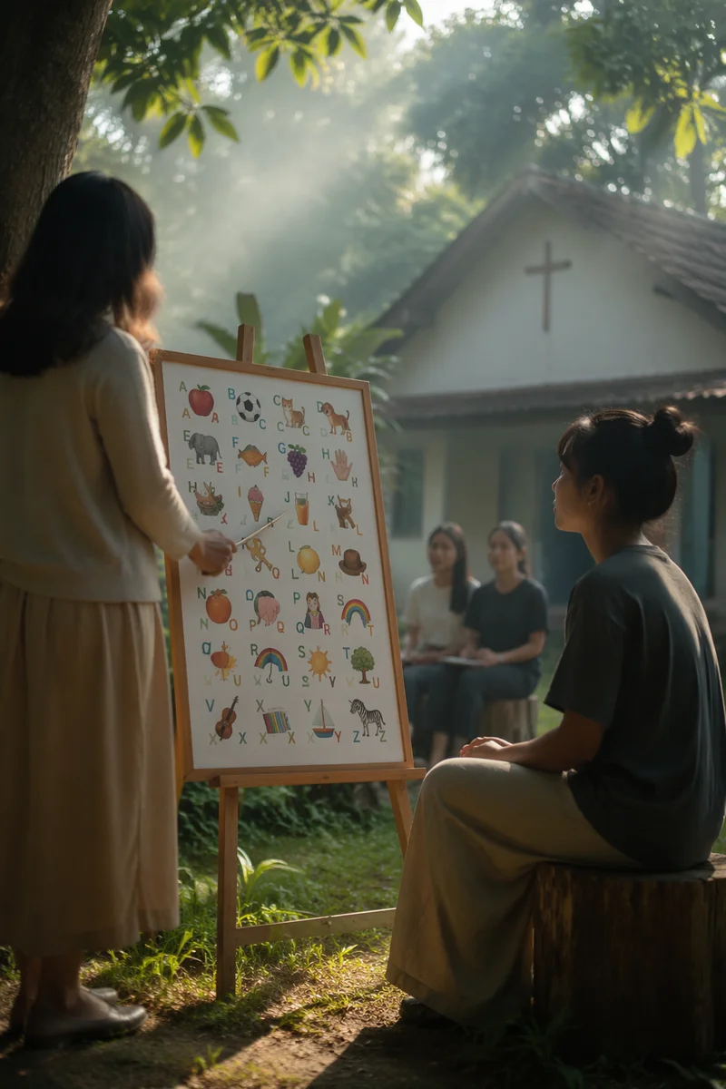 Welcoming Church ESL Class in Garden