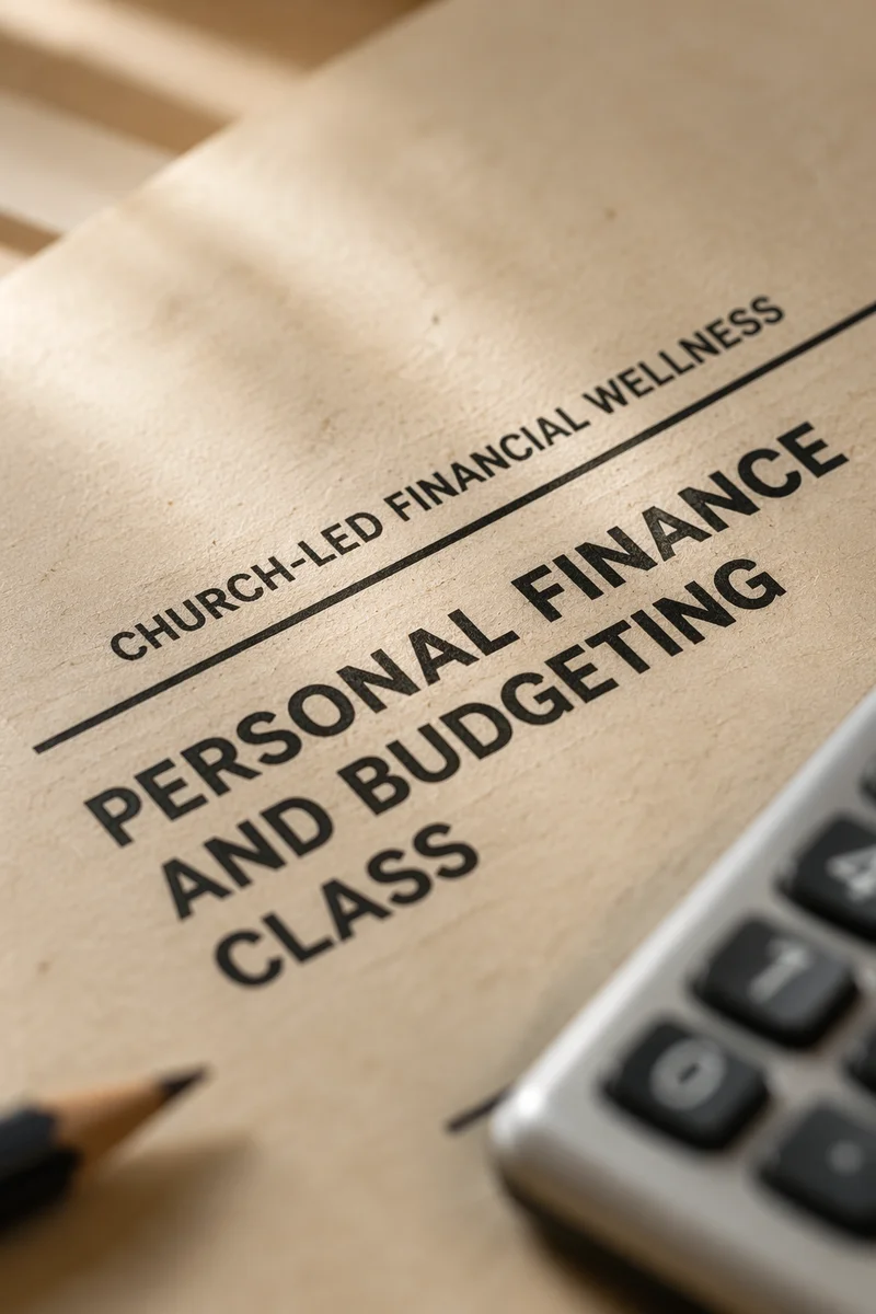 Church Budgeting Class Handout Close-Up