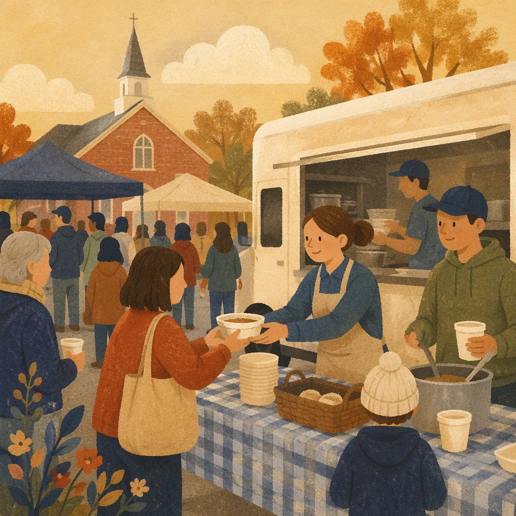 Church Food Truck Outreach Festival Gathering
