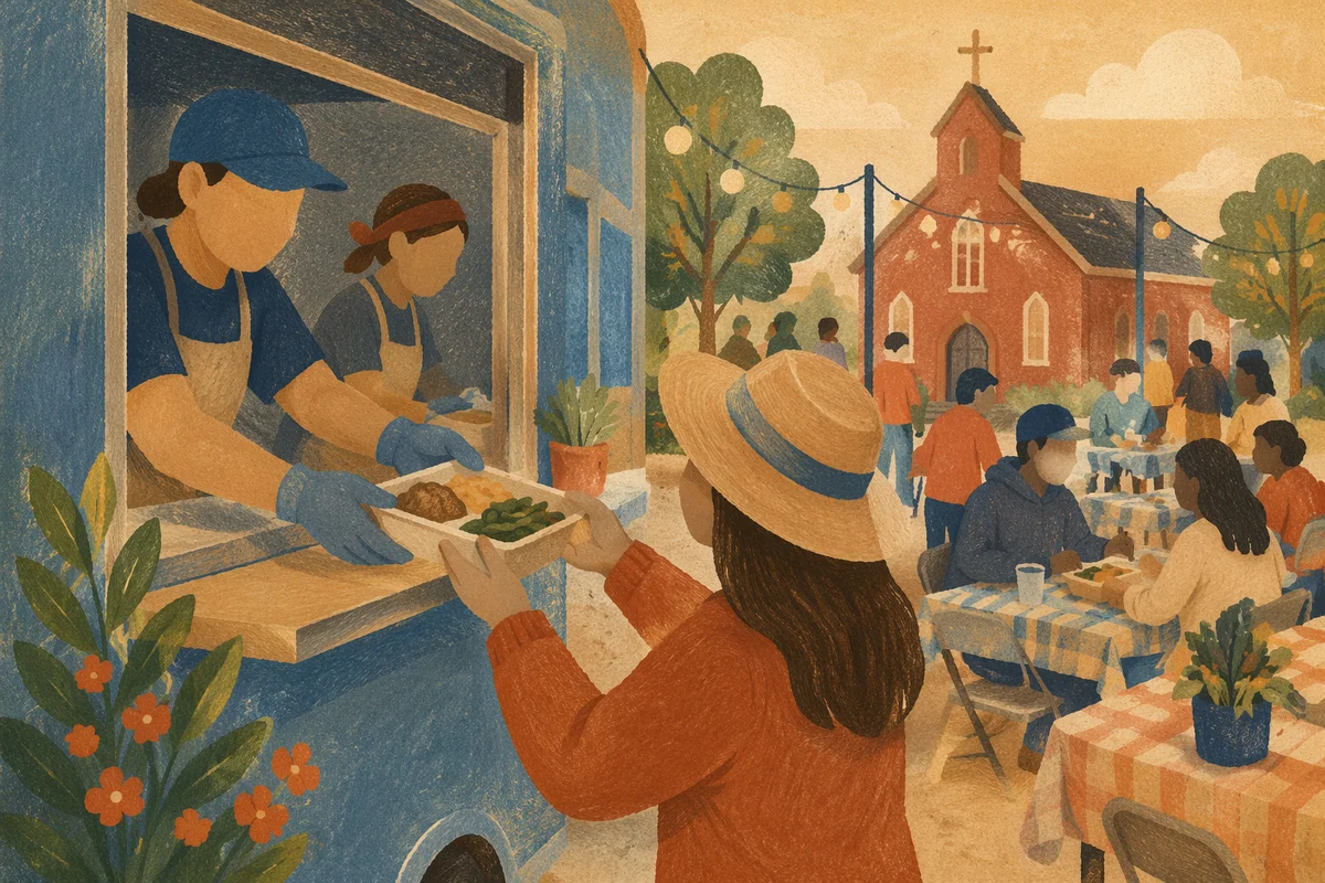 Church Food Truck Outreach Festival Gathering