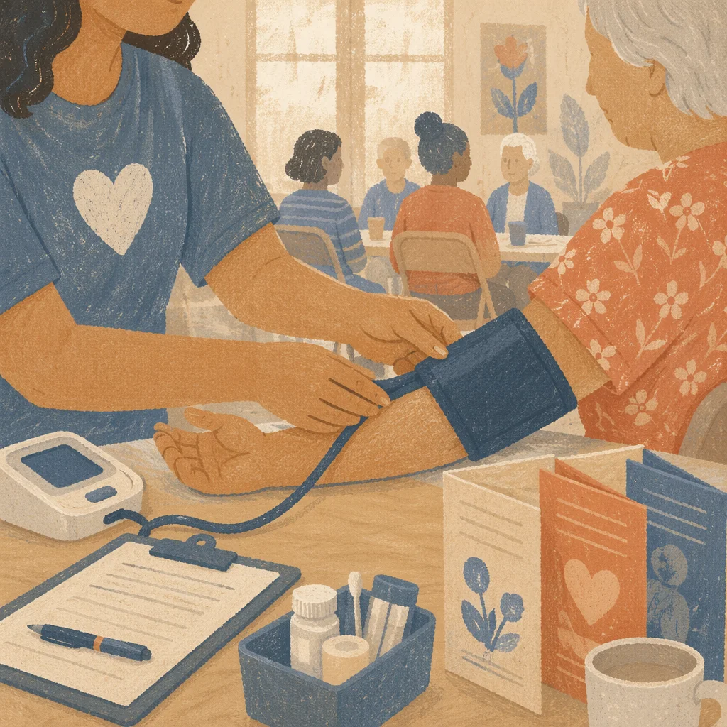 Church Health Screening Blood Pressure Care
