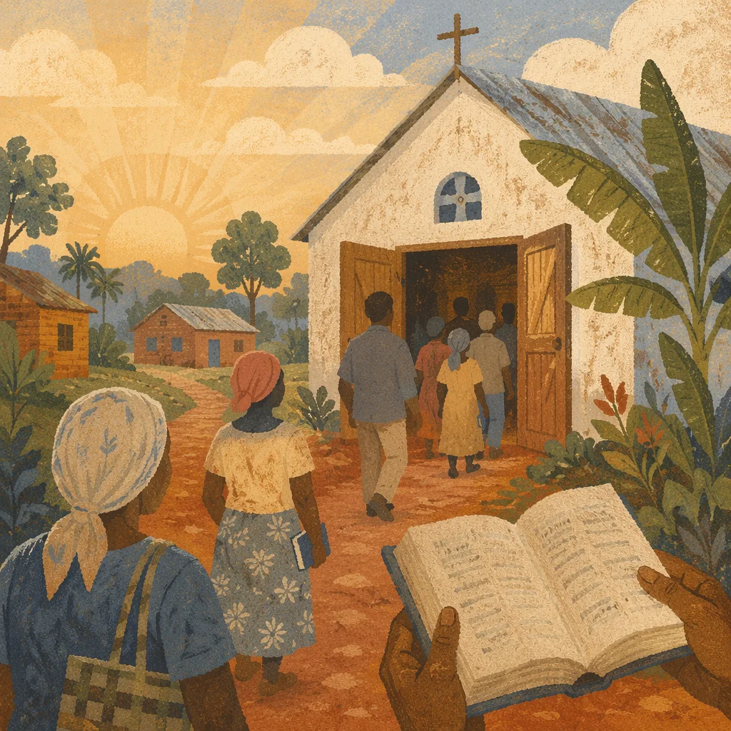 Dawn Worship at Rural Village Chapel