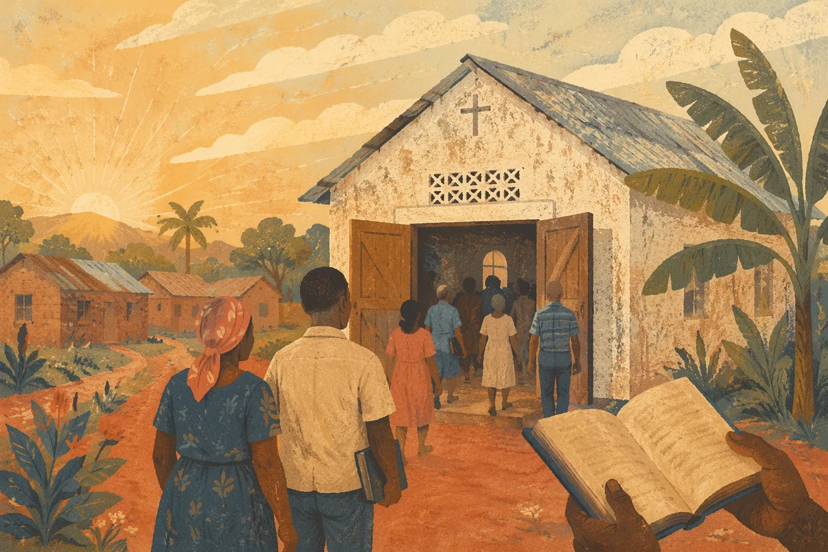 Dawn Worship at Rural Village Chapel