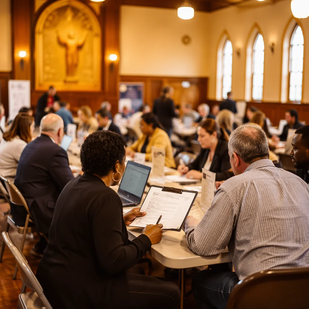Church Community Job Fair Resume Support