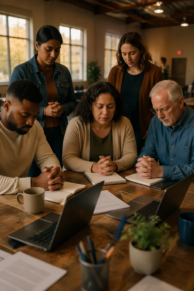 Church Team Planning and Prayer Meeting
