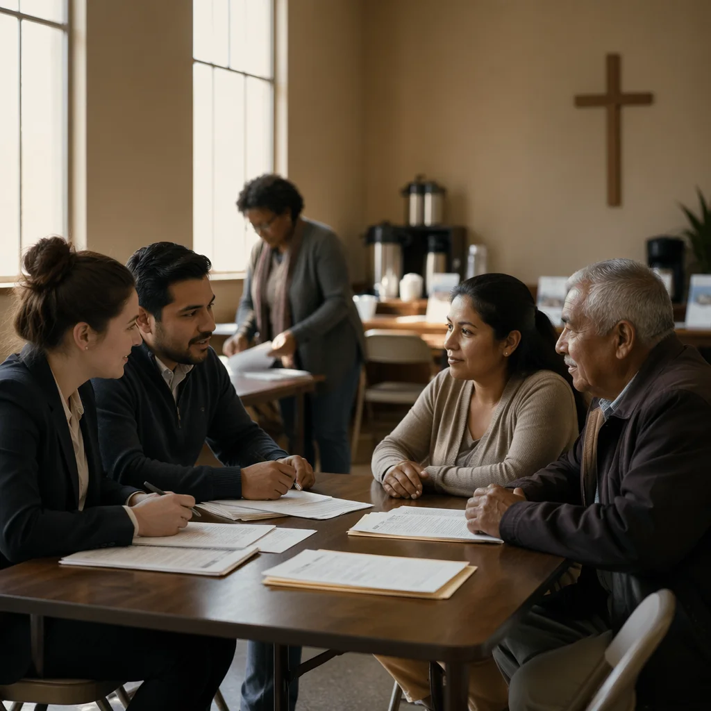 Church Legal Aid Clinic With Volunteer Lawyers