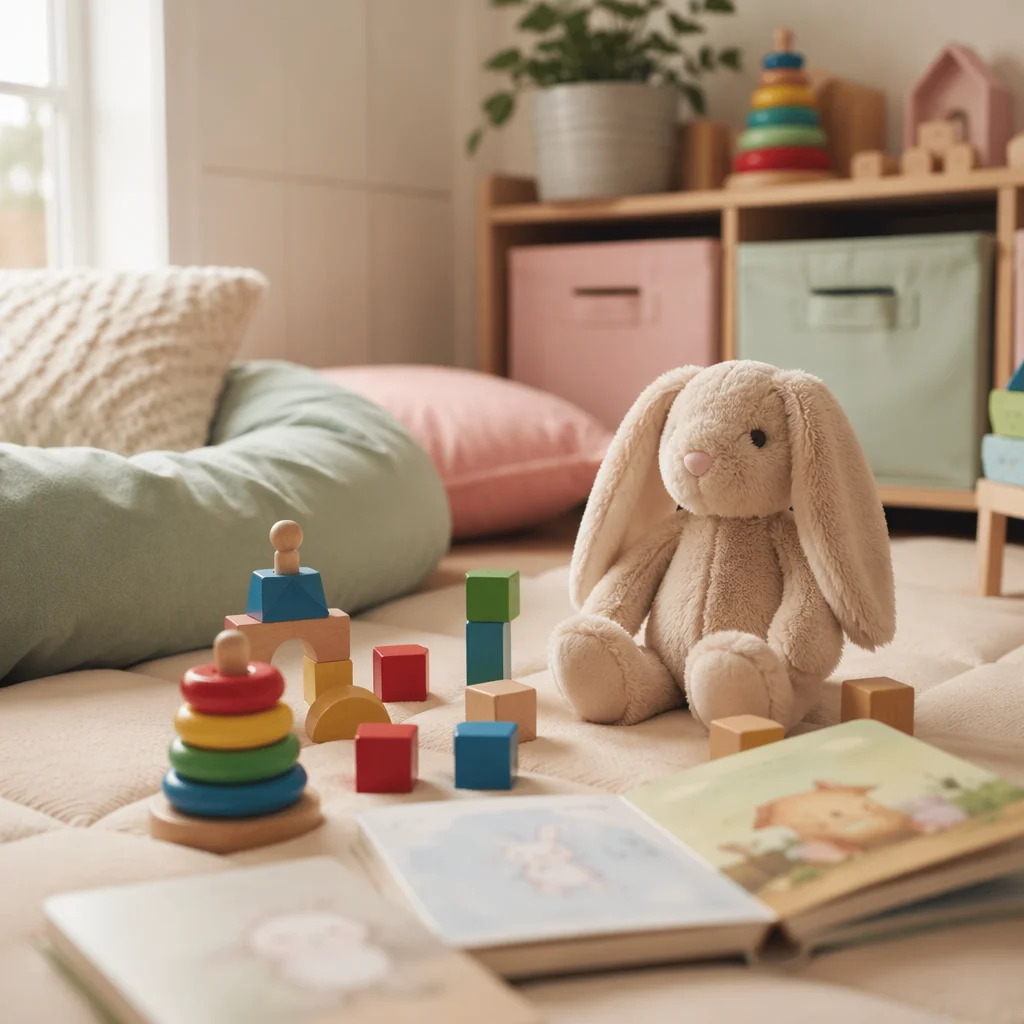 Cozy Church Nursery with Colorful Toys