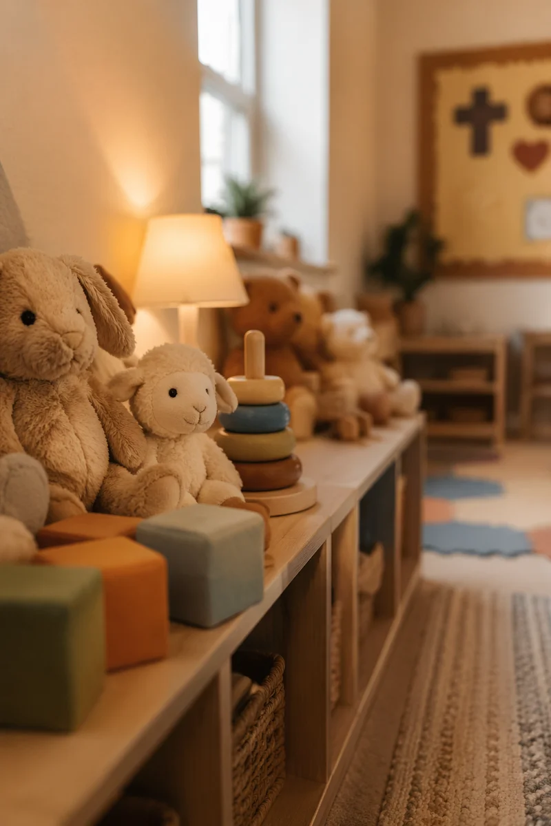 Soft Light Church Nursery Toys