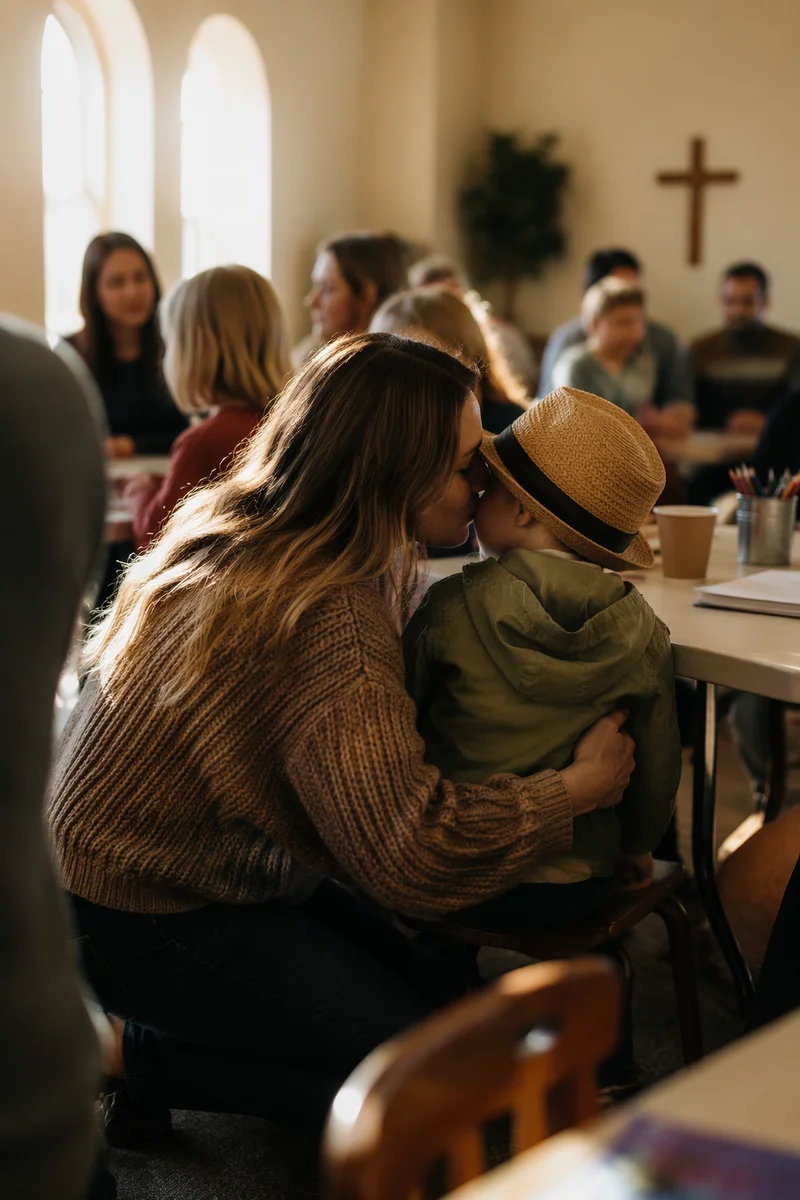 Warm Church Parenting Workshop Family Moment
