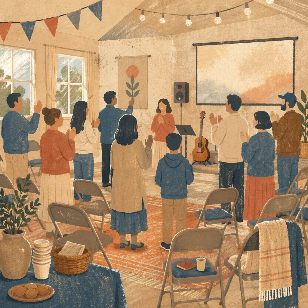 First Small Group Service Church Plant Gathering