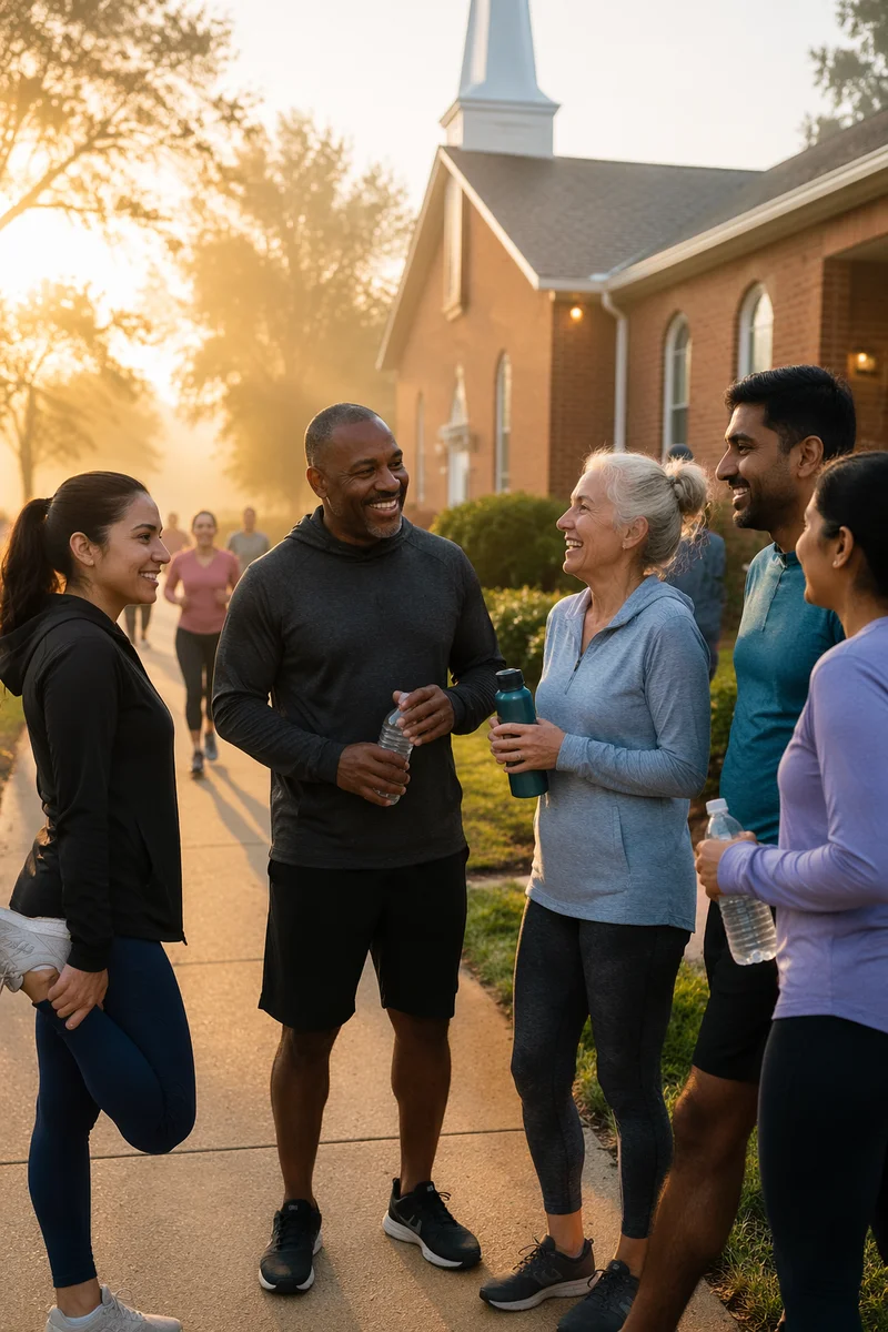 Morning Running Group by Brick Church
