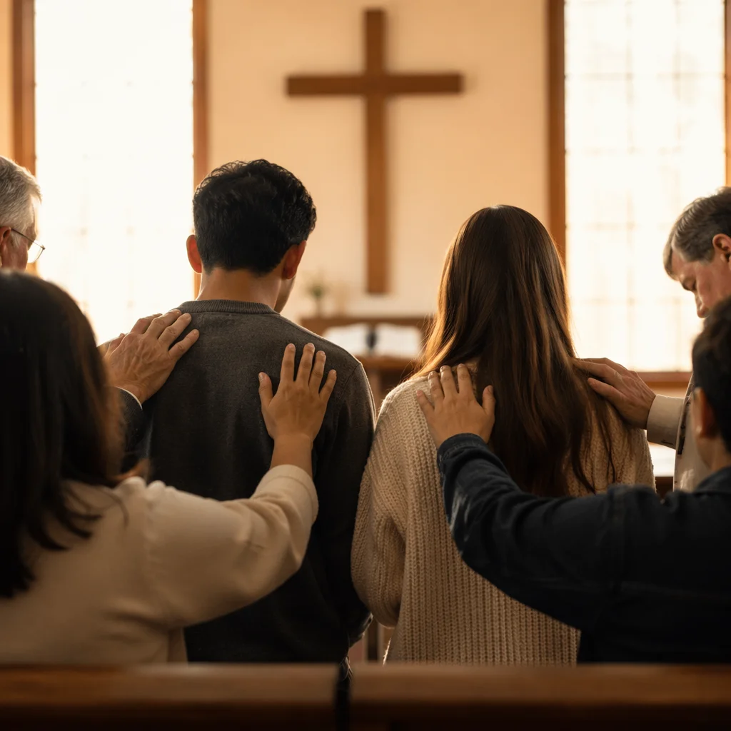 Church Prayer Sending Ceremony for Missionaries
