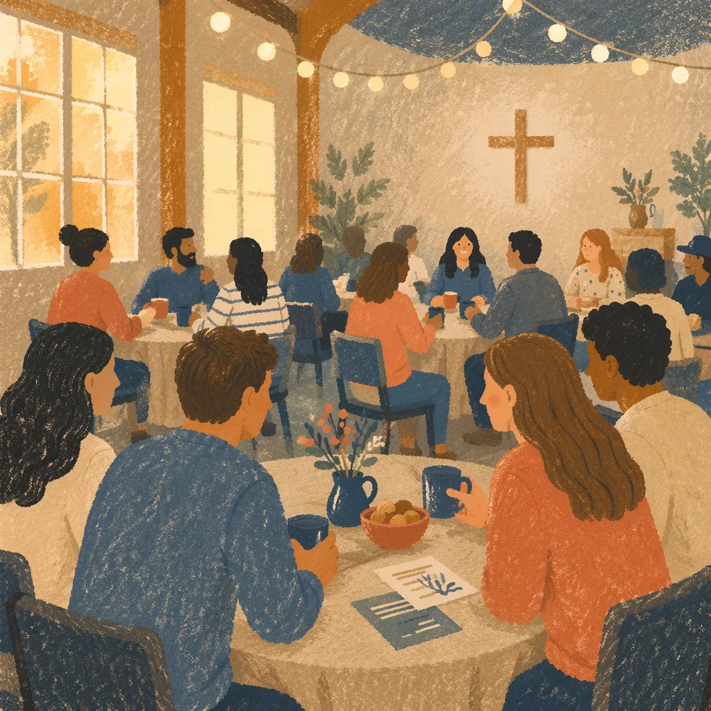 Warm Church Singles Fellowship Evening Gathering