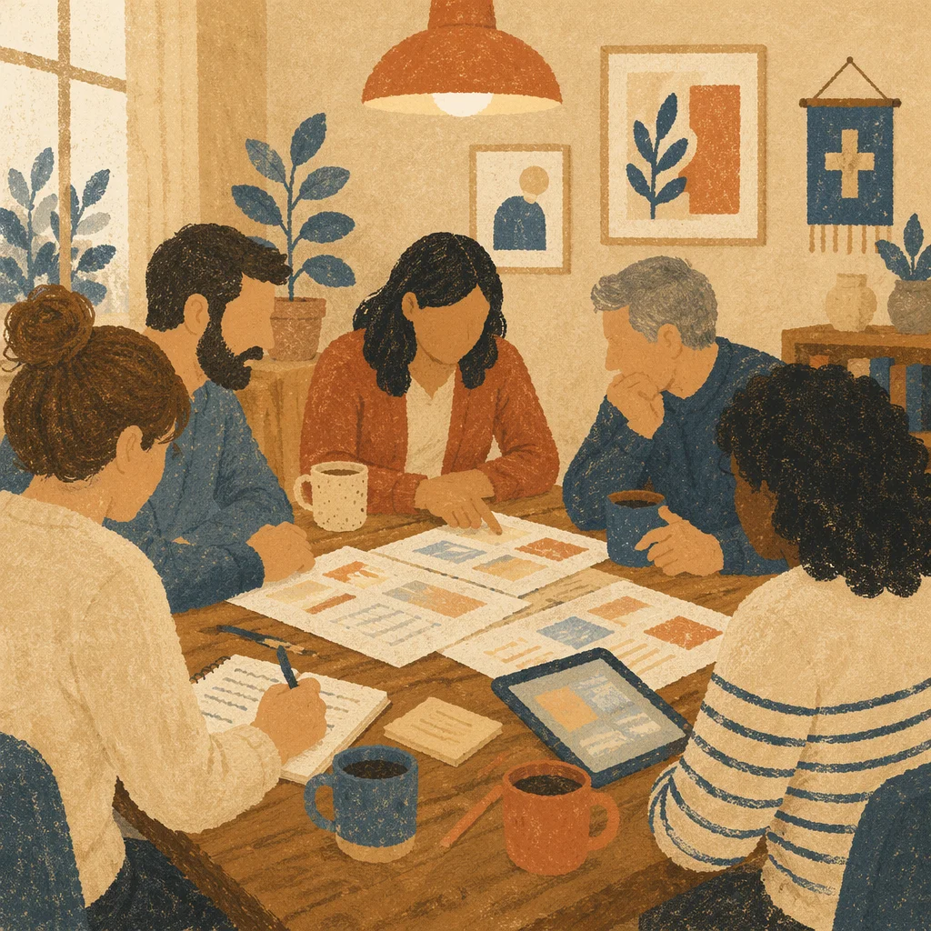 Church Staff Planning Weekly Outreach Meeting