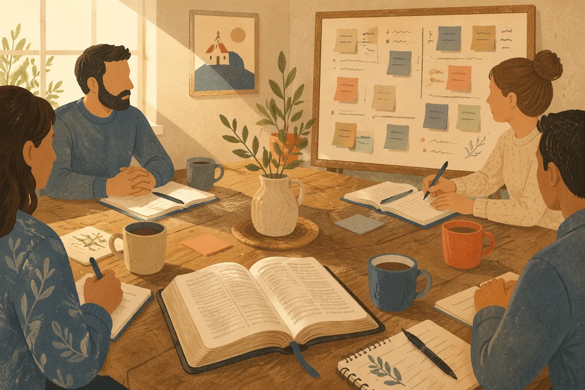 Sunlit Church Staff Planning Meeting