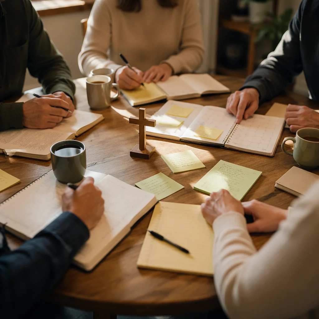 Church Staff Planning Meeting Table