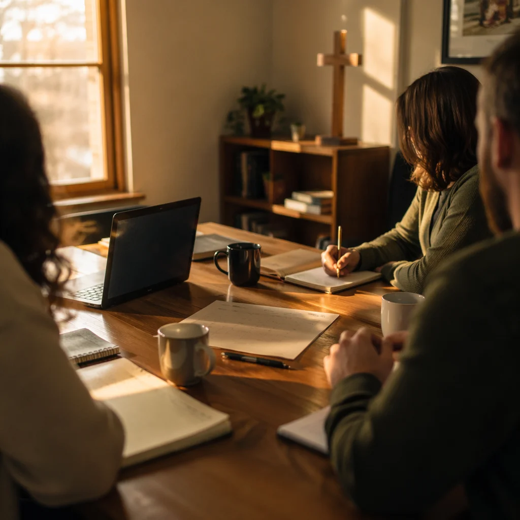 Warm Church Staff Planning Meeting