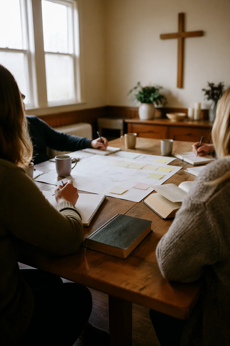 Sunlit Church Staff Planning Meeting