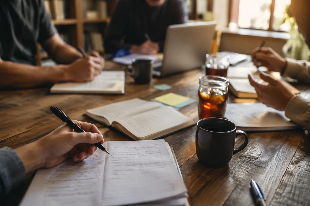 Warm Church Staff Planning Meeting