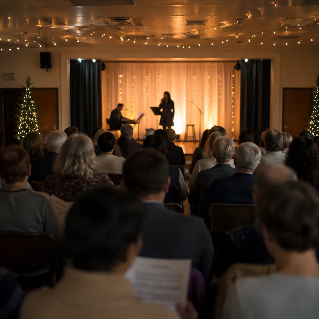 Church Talent Show Stage Performance Night