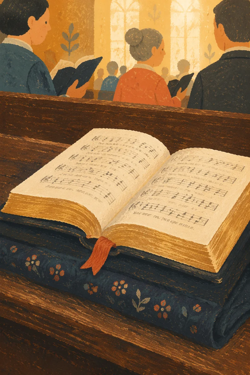 Open Hymnal for Congregational Worship