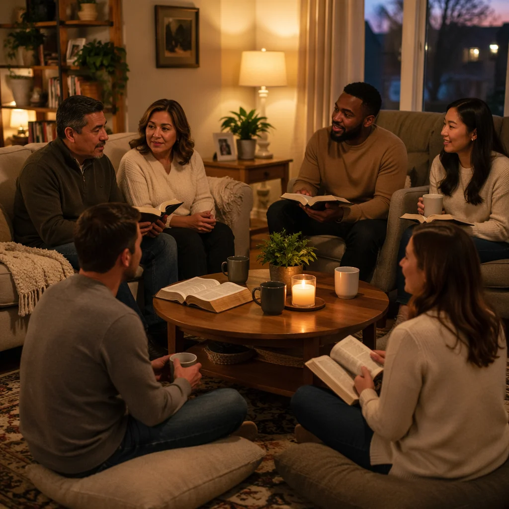 Cozy Couples Bible Study at Home