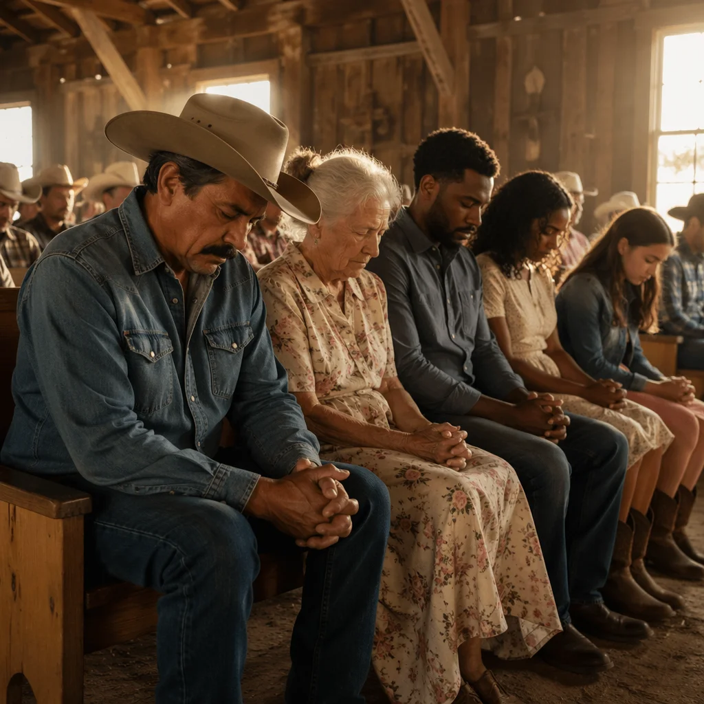 Golden Hour Cowboy Church Worship Gathering