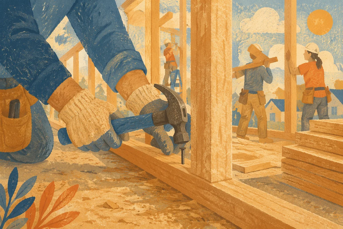 Church Volunteers Building Homes With Hope