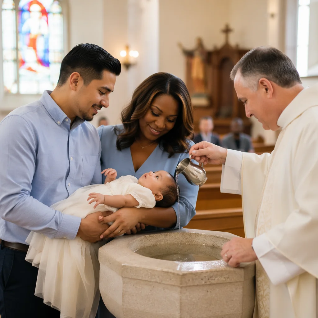 Infant Baptism in Bright Chapel