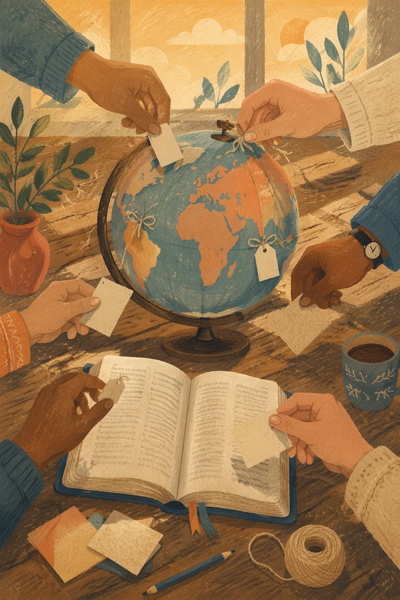 International Missions Planning with Bible and Globe