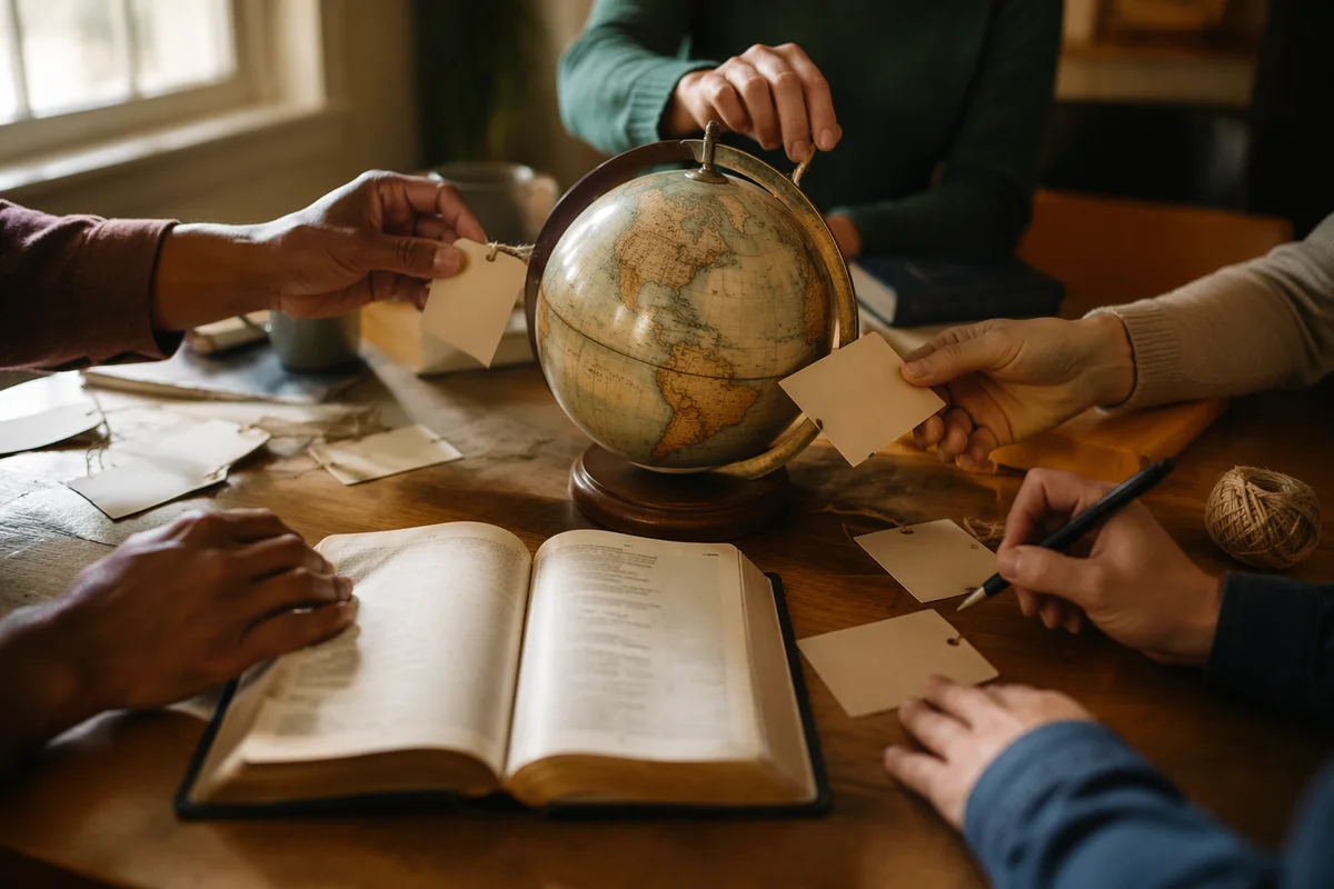 International Missions Planning with Bible and Globe