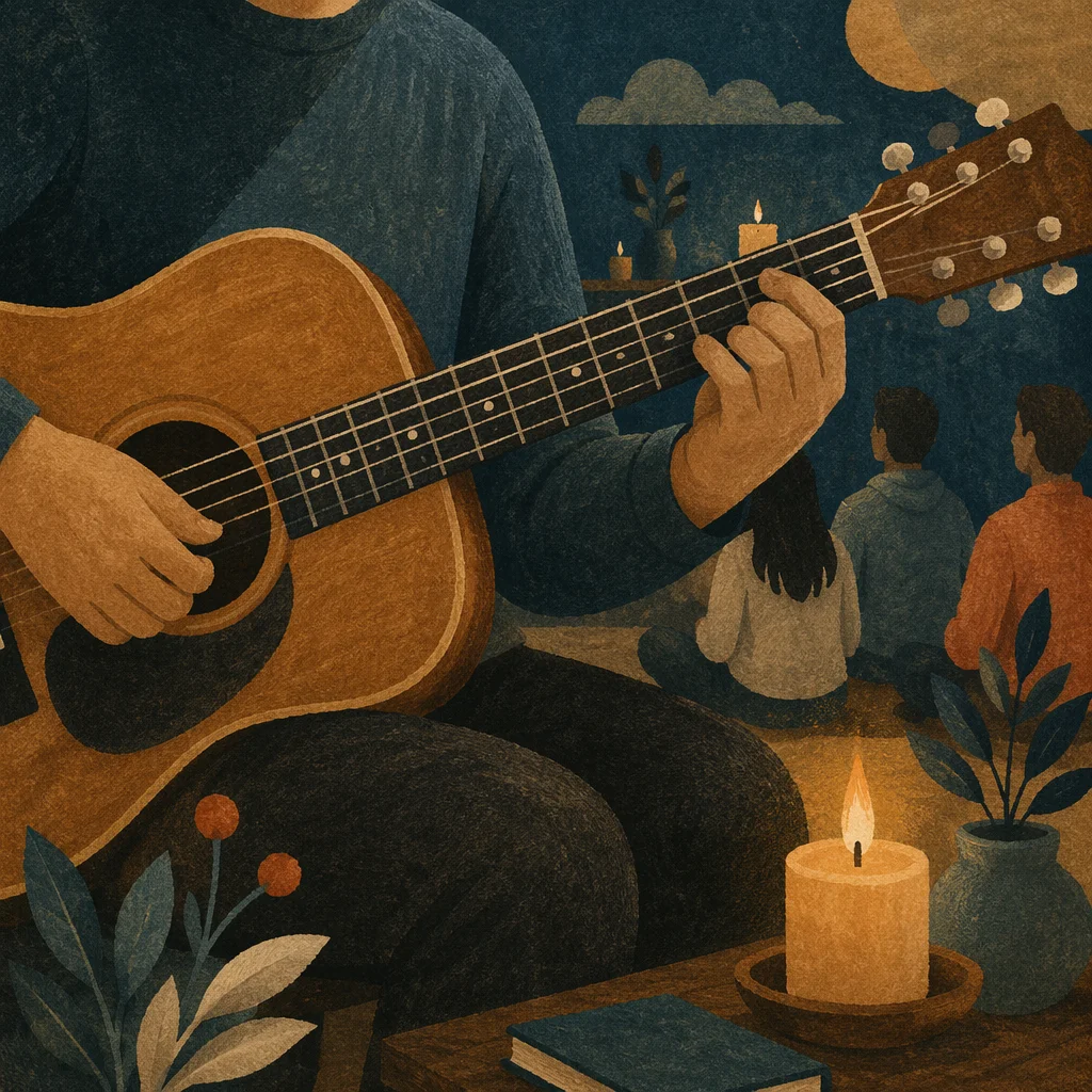 Intimate Worship Guitar by Candlelight