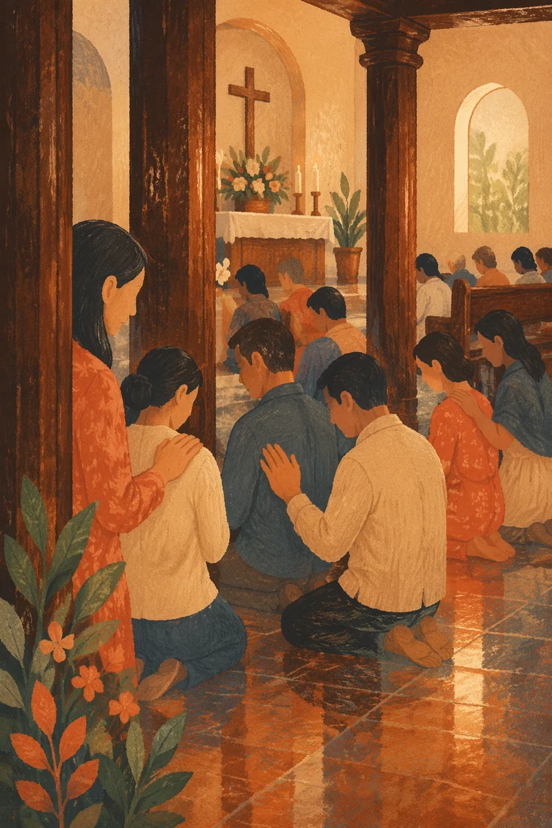 Laying Hands Prayer Ministry in Chapel