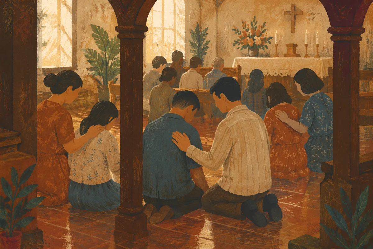 Laying Hands Prayer Ministry in Chapel